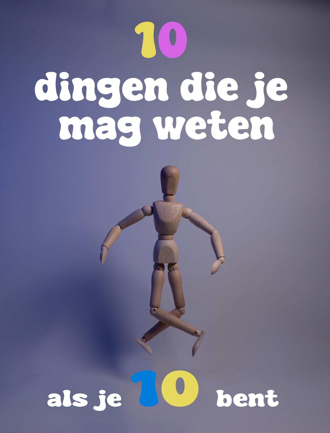 Omslag van 10 dingen die je mag weten als je 10 bent