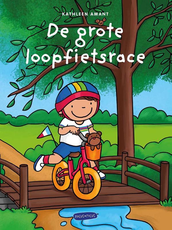 Omslag van De grote loopfietsrace