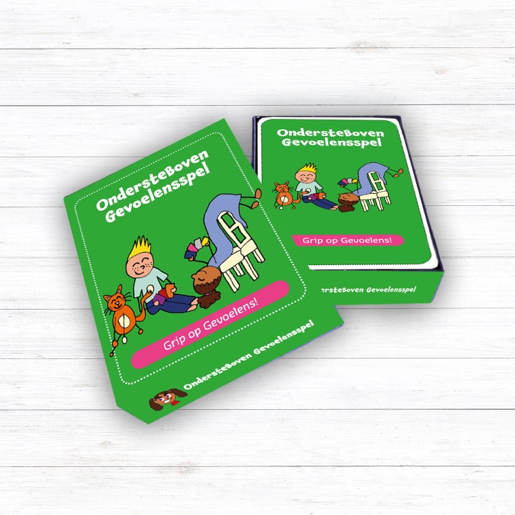 Omslag van Ondersteboven gevoelensspel