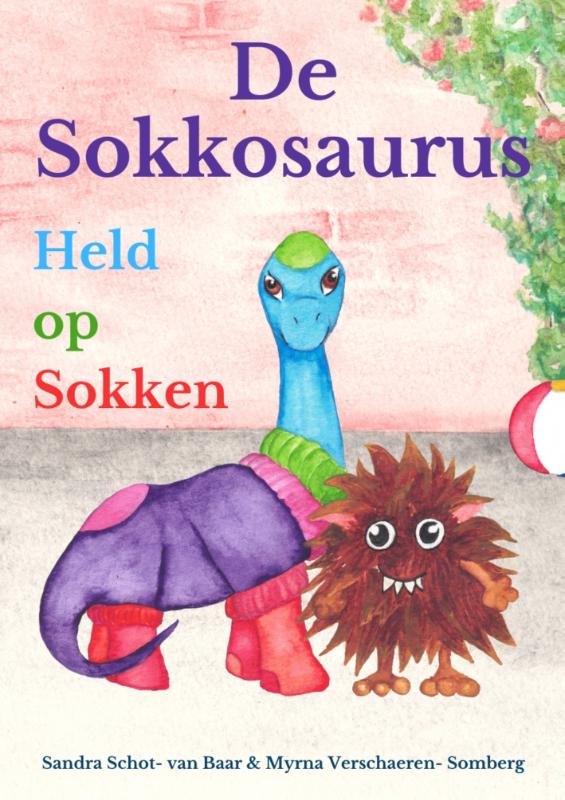 Omslag van De Sokkosaurus, Held op sokken