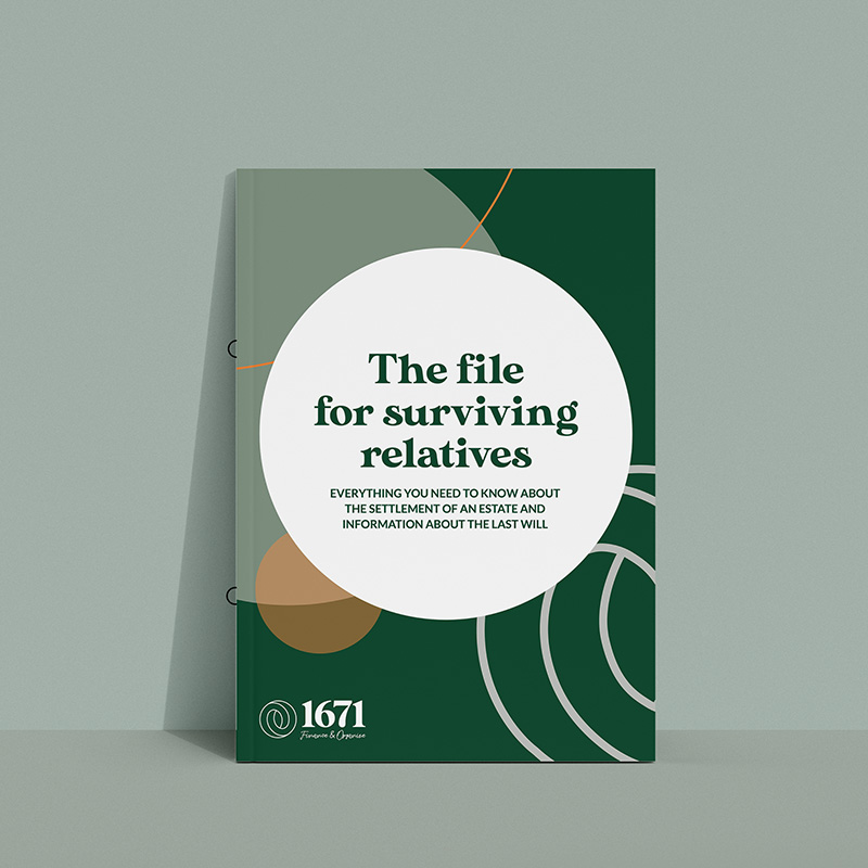 Omslag van The file for surviving relatives