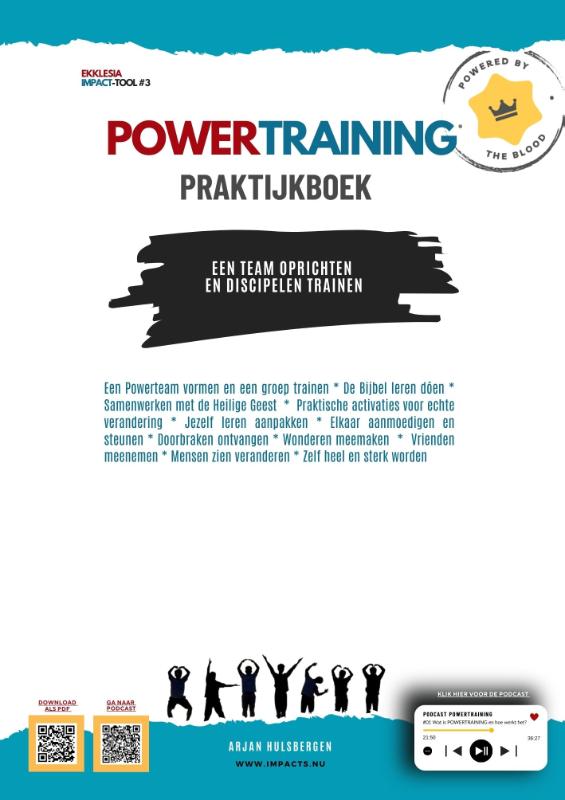Omslag van Powertraining praktijkboek