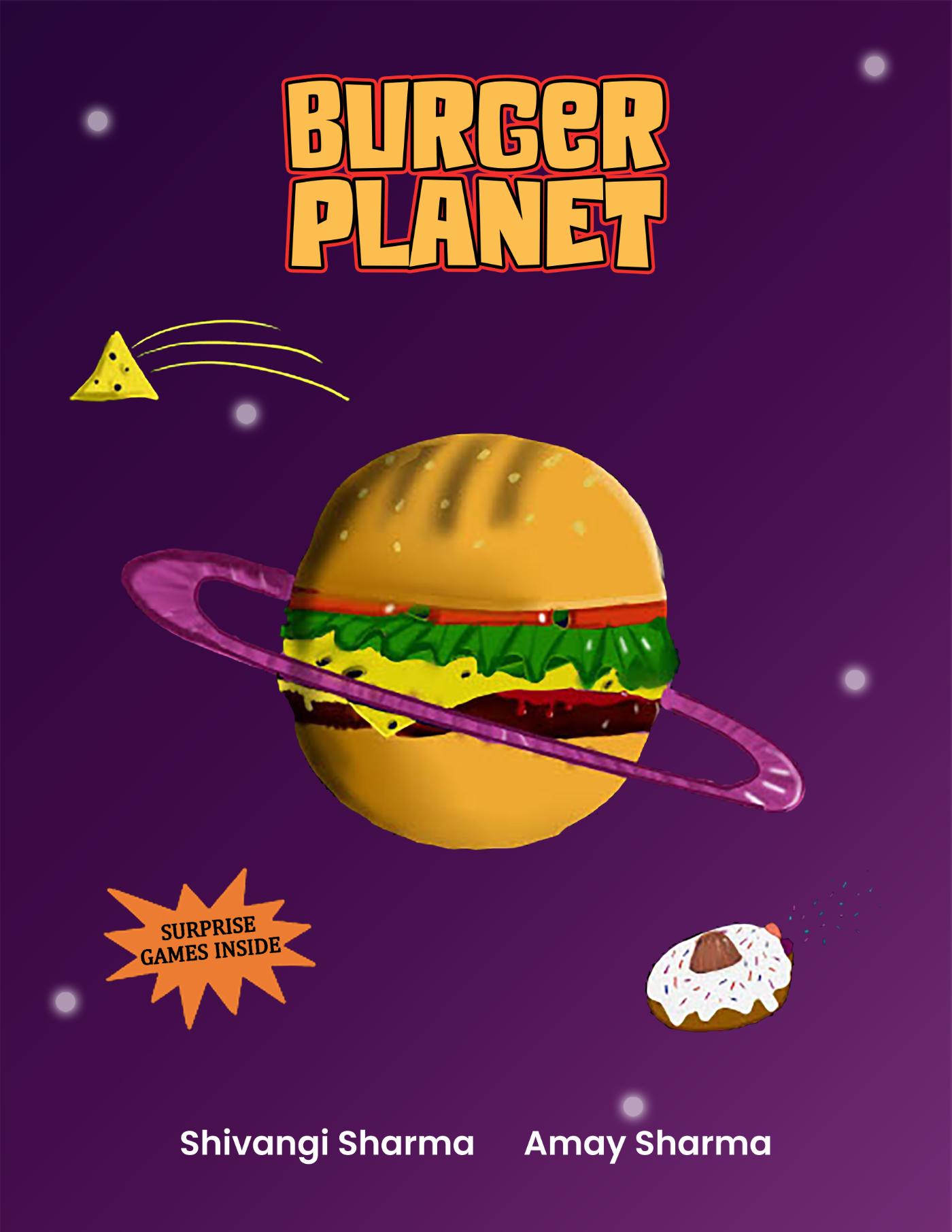 Omslag van Burger Planet