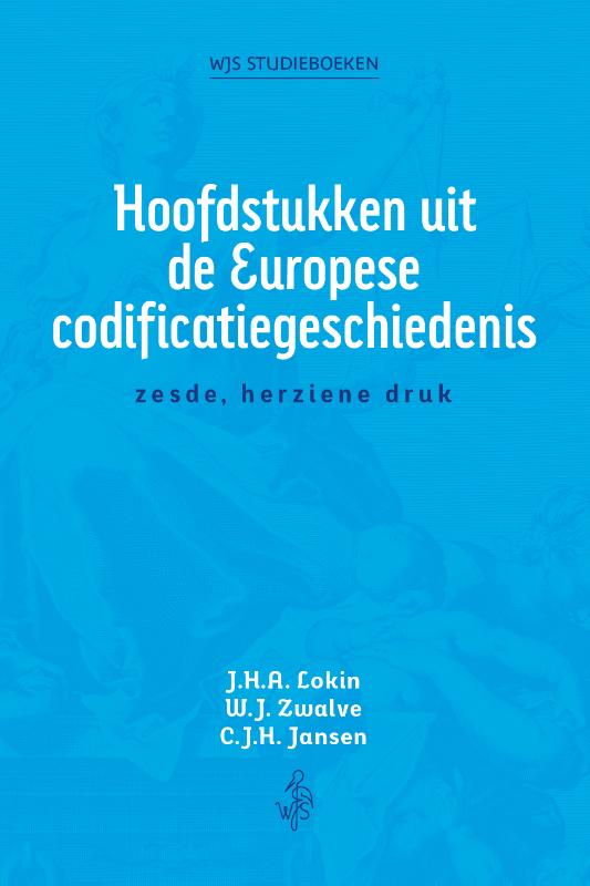 Omslag van Hoofdstukken uit de Europese codificatiegeschiedenis