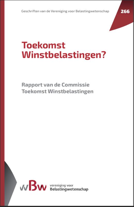Omslag van Toekomst winstbelastingen?