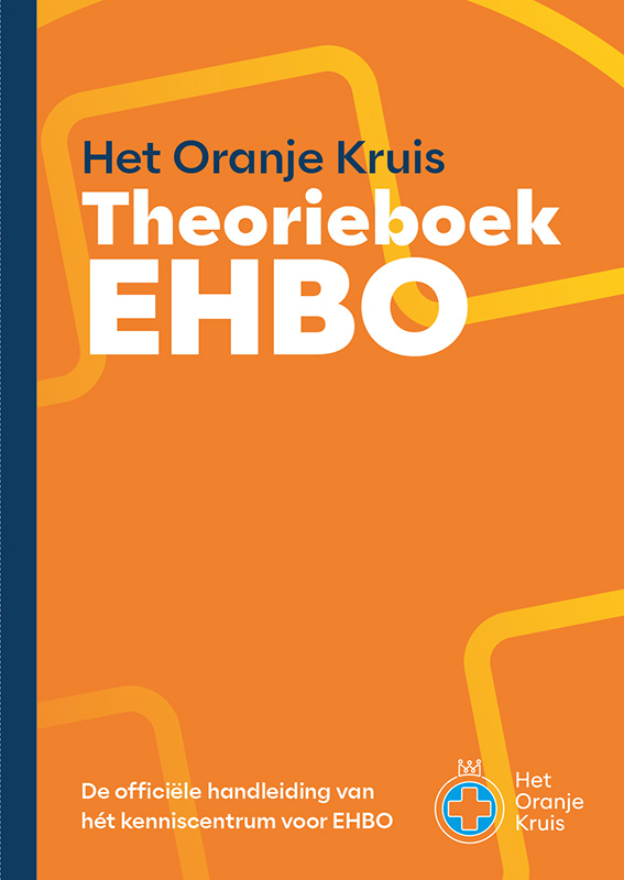 Omslag van Het Oranje Kruis theorieboek EHBO