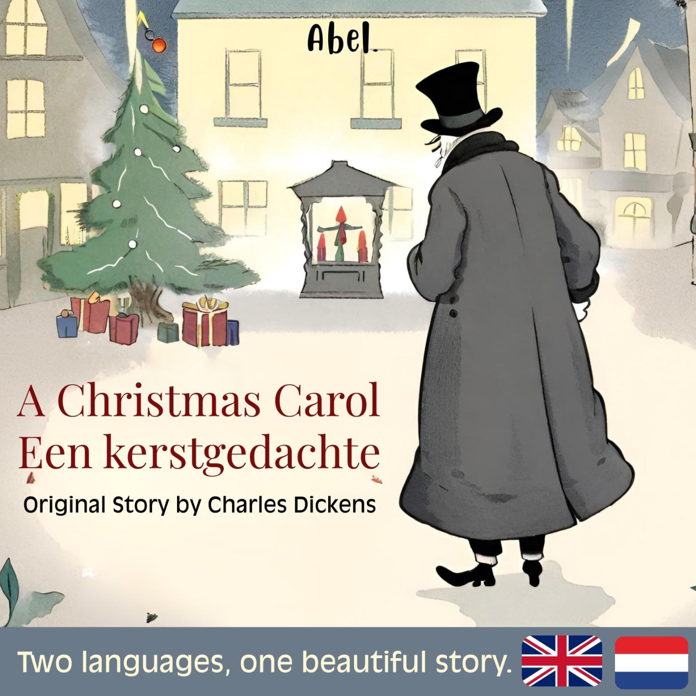 Omslag van A Christmas Carol / Een Kerstgedachte