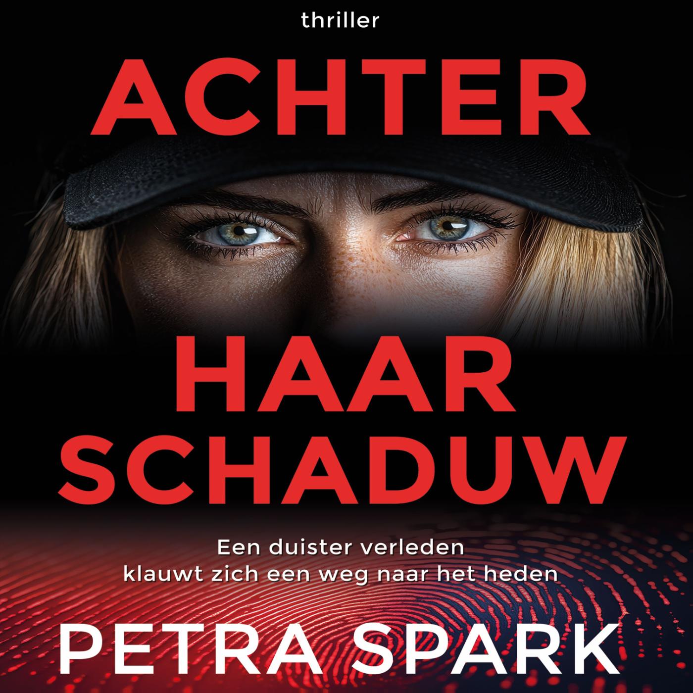Omslag van Achter haar schaduw