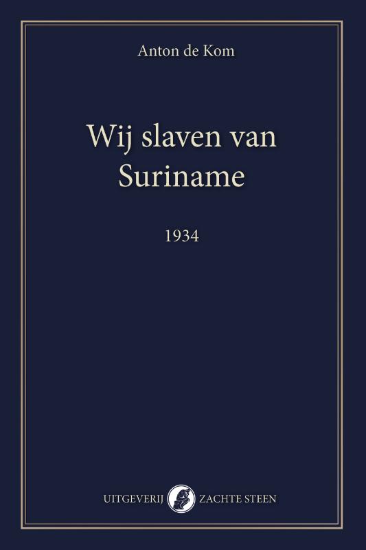 Omslag van Wij slaven van Suriname