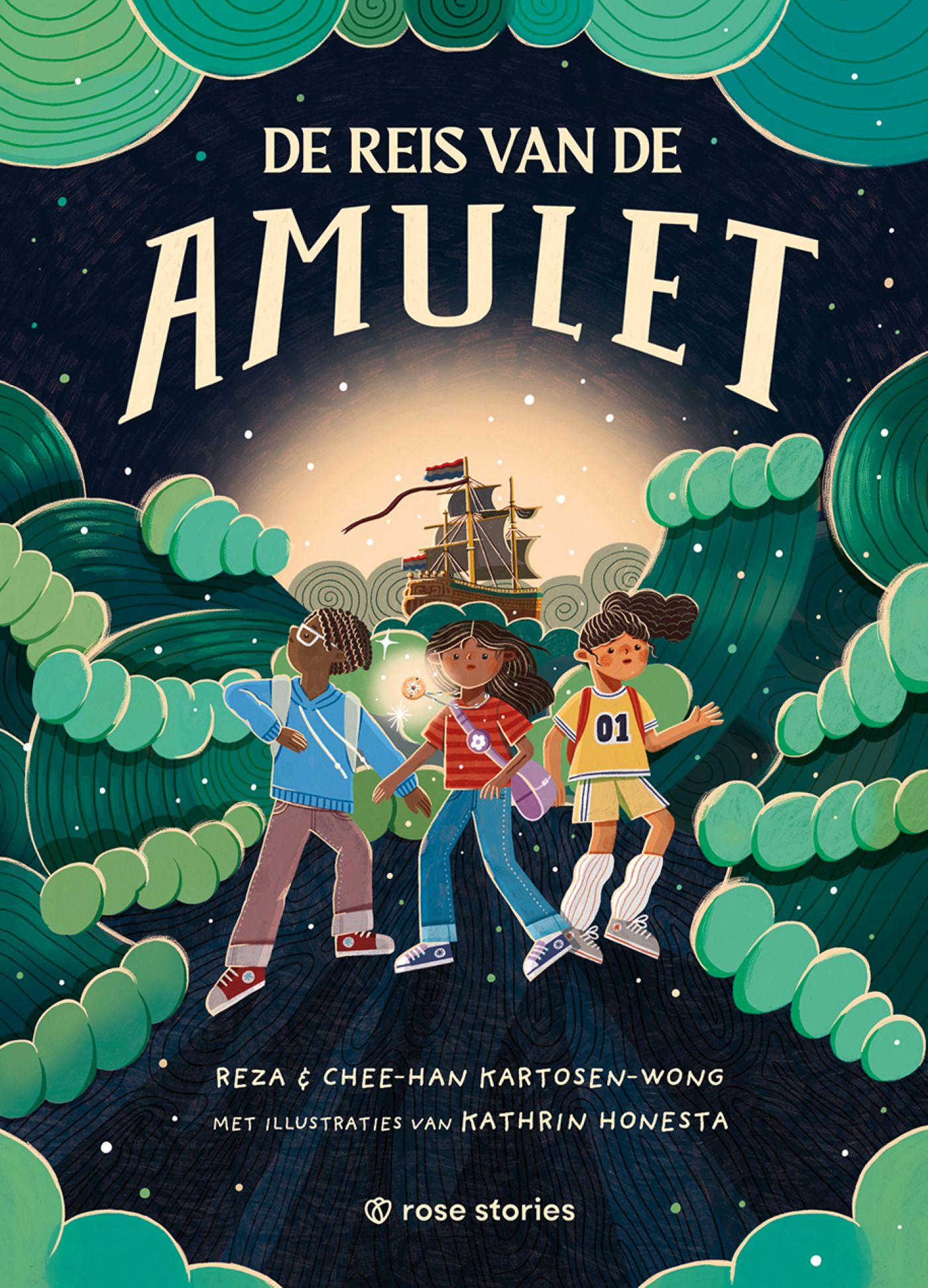 Omslag van De reis van de amulet