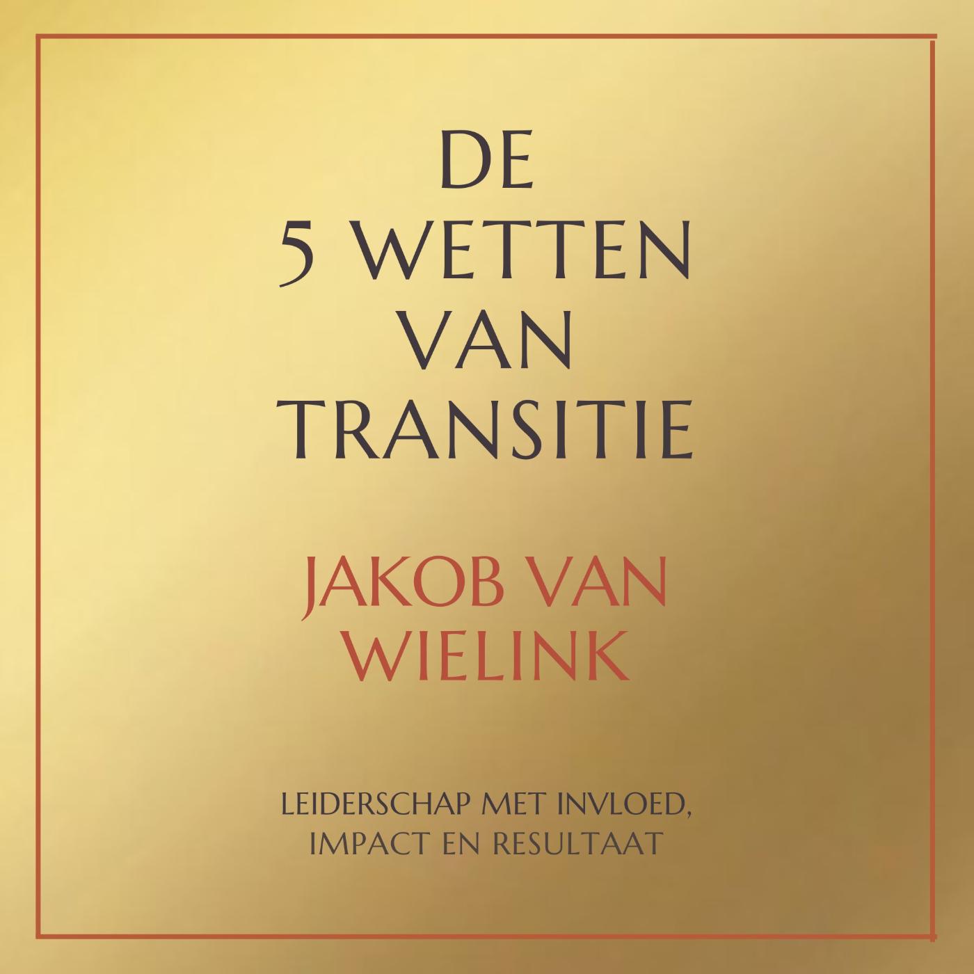 Omslag van De 5 wetten van transitie