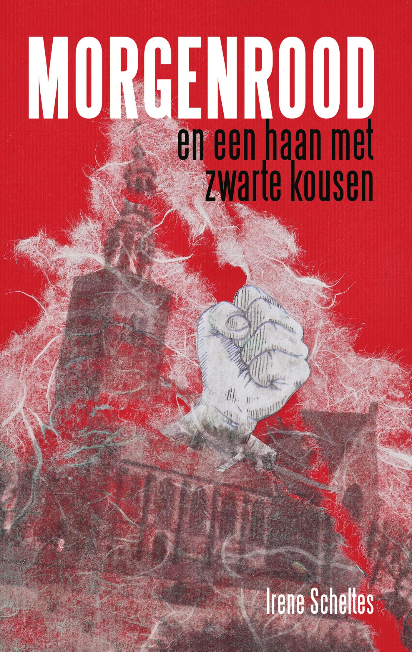 Omslag van Morgenrood en een haan met zwarte kousen