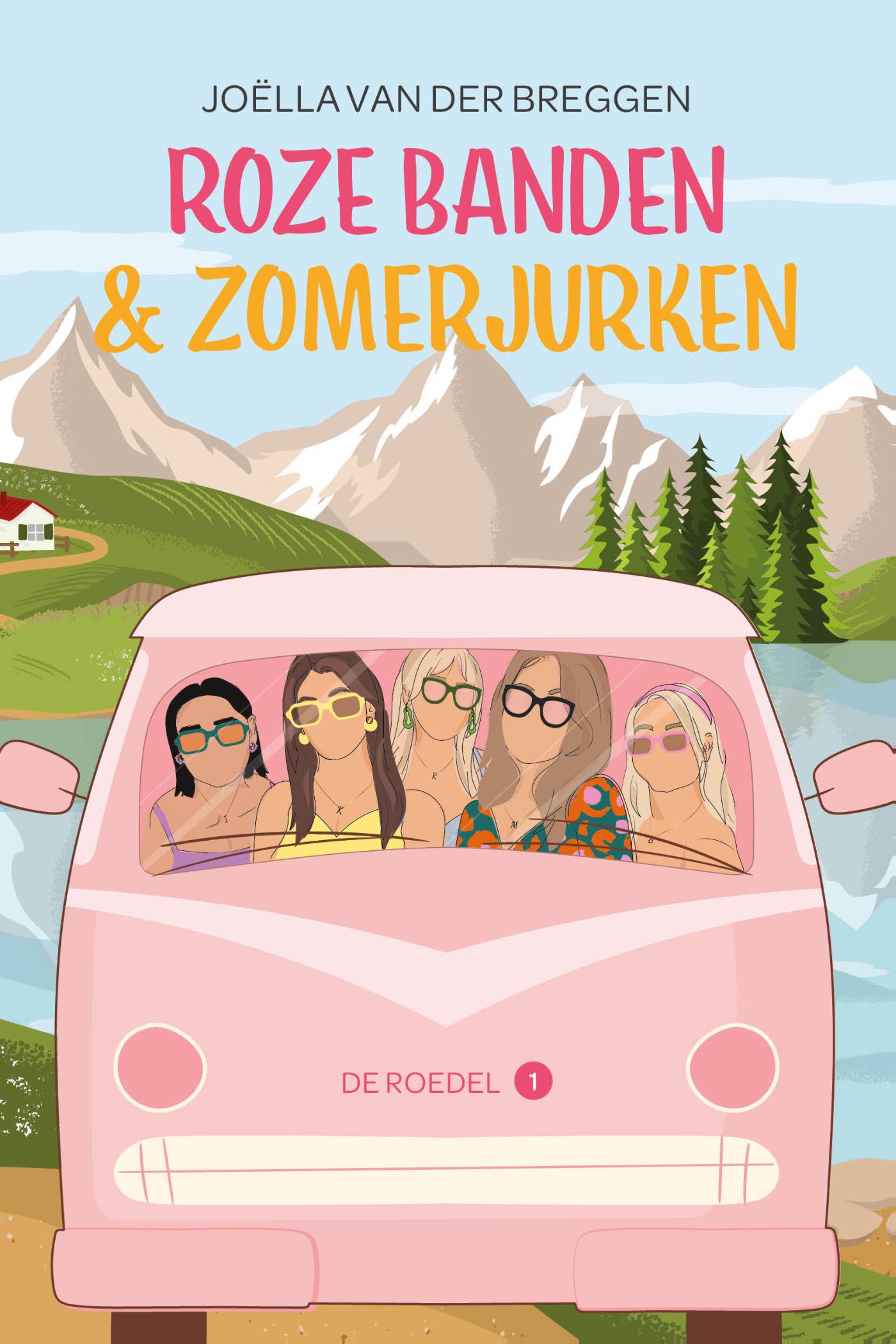 Omslag van Roze banden en Zomerjurken