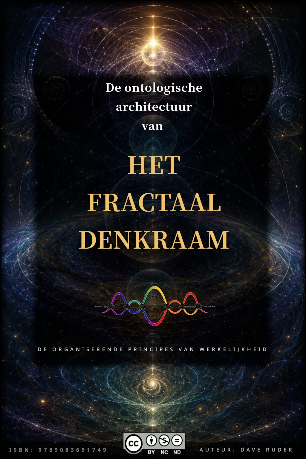Omslag van De Ontologische Architectuur van het Fractaal Denkraam