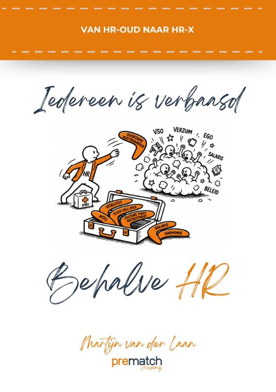 Omslag van Iedereen is verbaasd, behalve HR