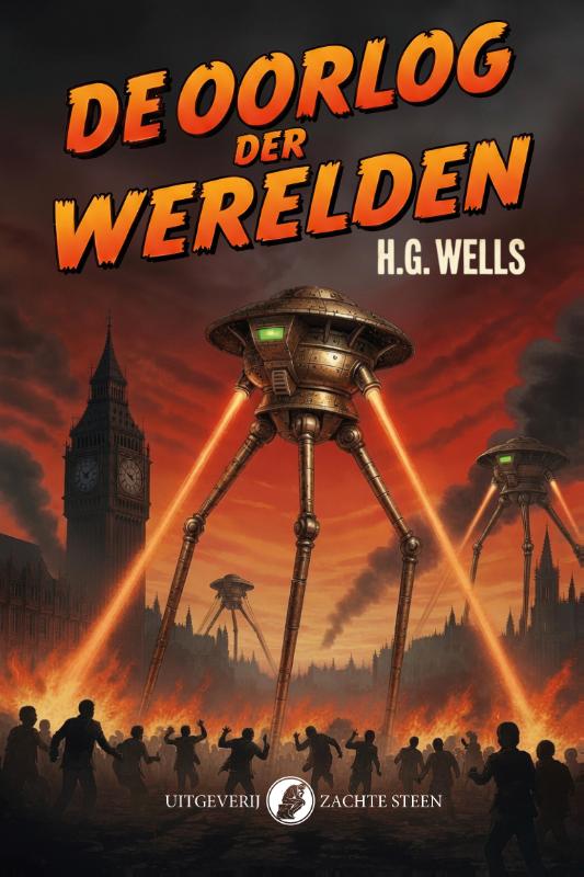 Omslag van De oorlog der werelden - The war of the worlds