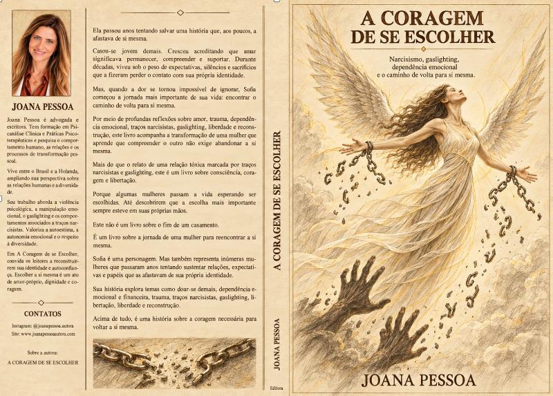 Omslag van A CORAGEM DE SE ESCOLHER