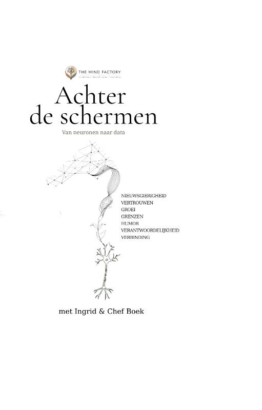 Omslag van Achter de schermen