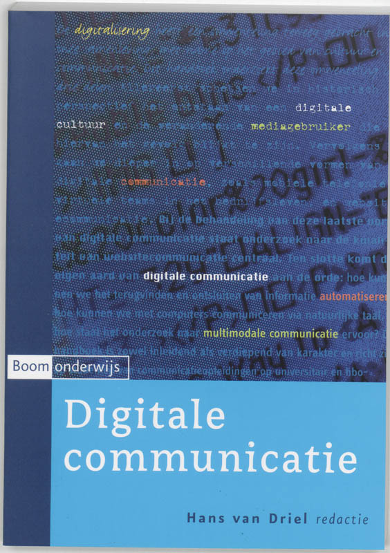 Omslag van Digitale communicatie
