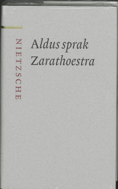 Omslag van Aldus sprak Zarathoestra