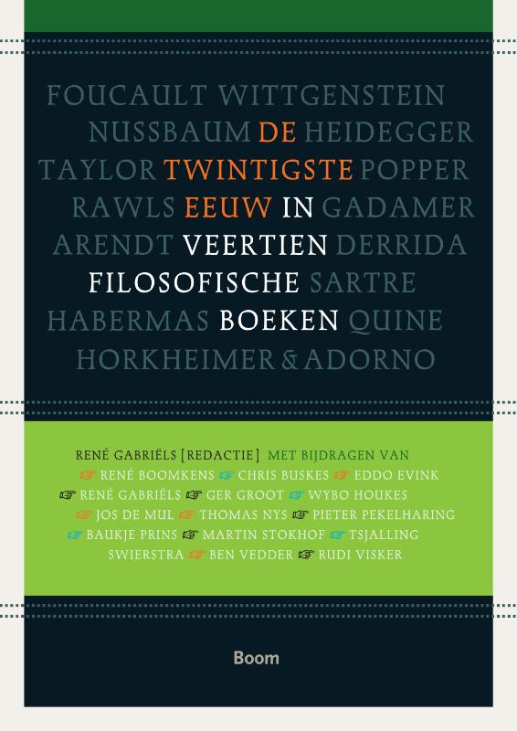 Omslag van De twintigste eeuw in veertien filosofische boeken