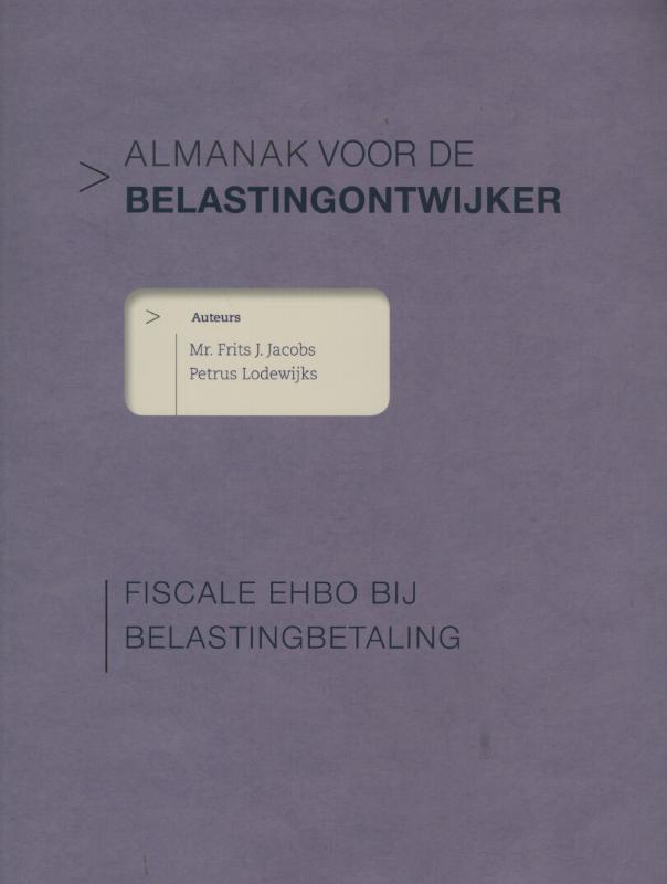 Omslag van Almanak voor de belastingontwijker