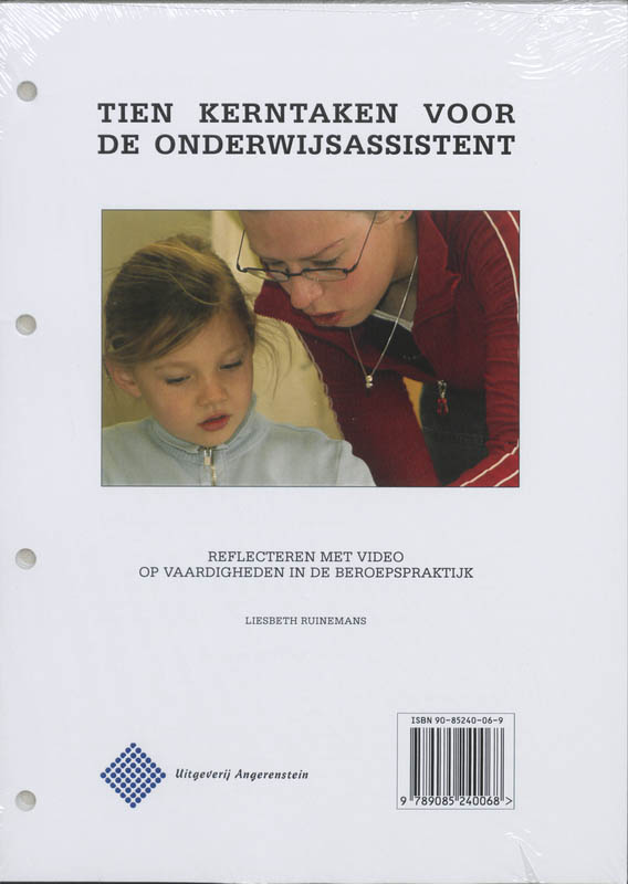 Omslag van Tien kerntaken voor de onderwijsassistent