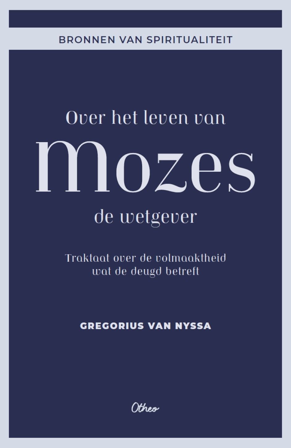 Omslag van Over het leven van Mozes de wetgever