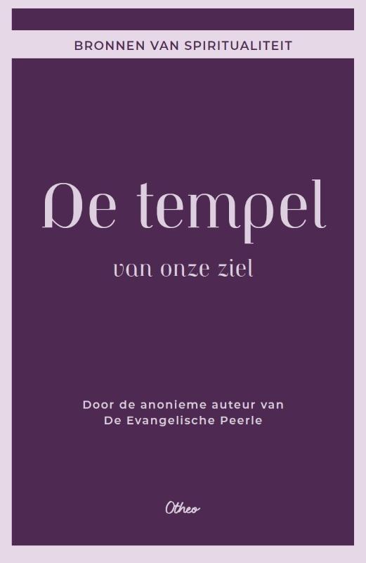 Omslag van De tempel van onze ziel