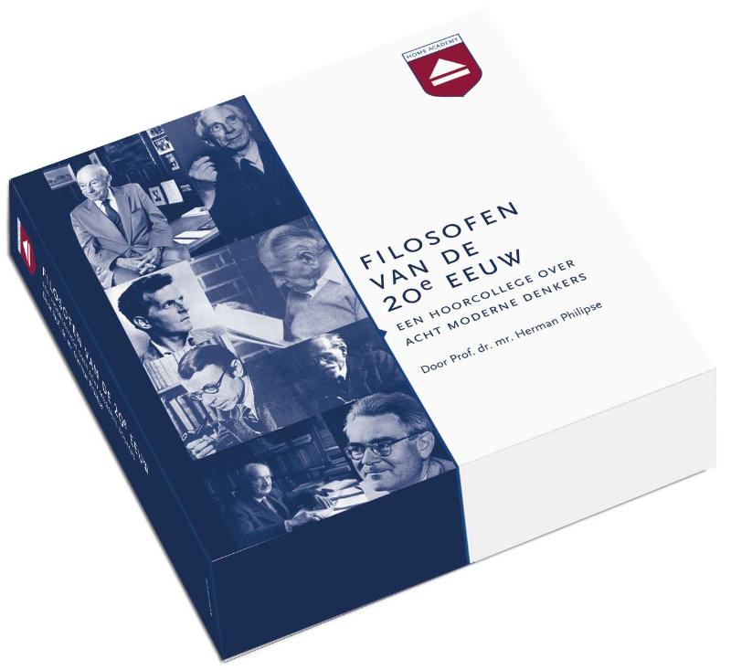 Omslag van Filosofen van de 20e eeuw 8 cd's