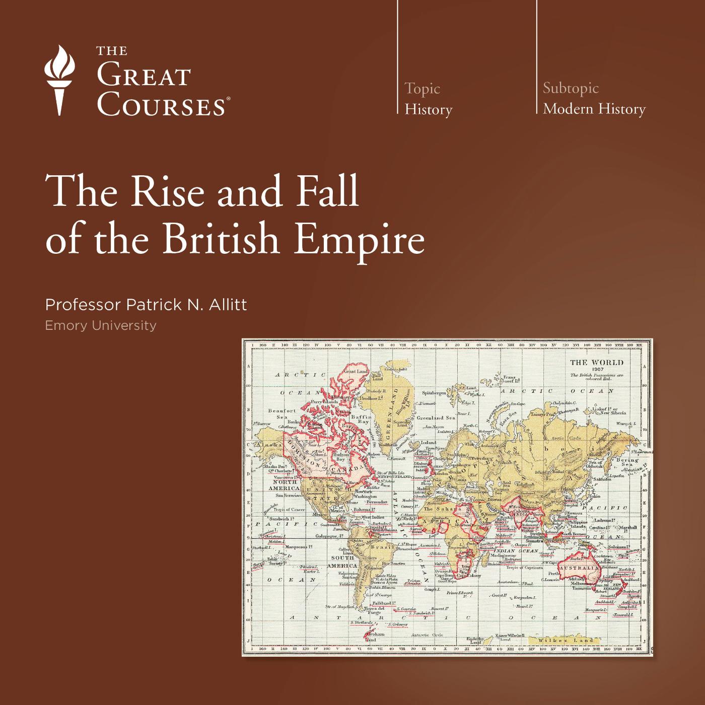 Omslag van Rise and Fall of the British Empire