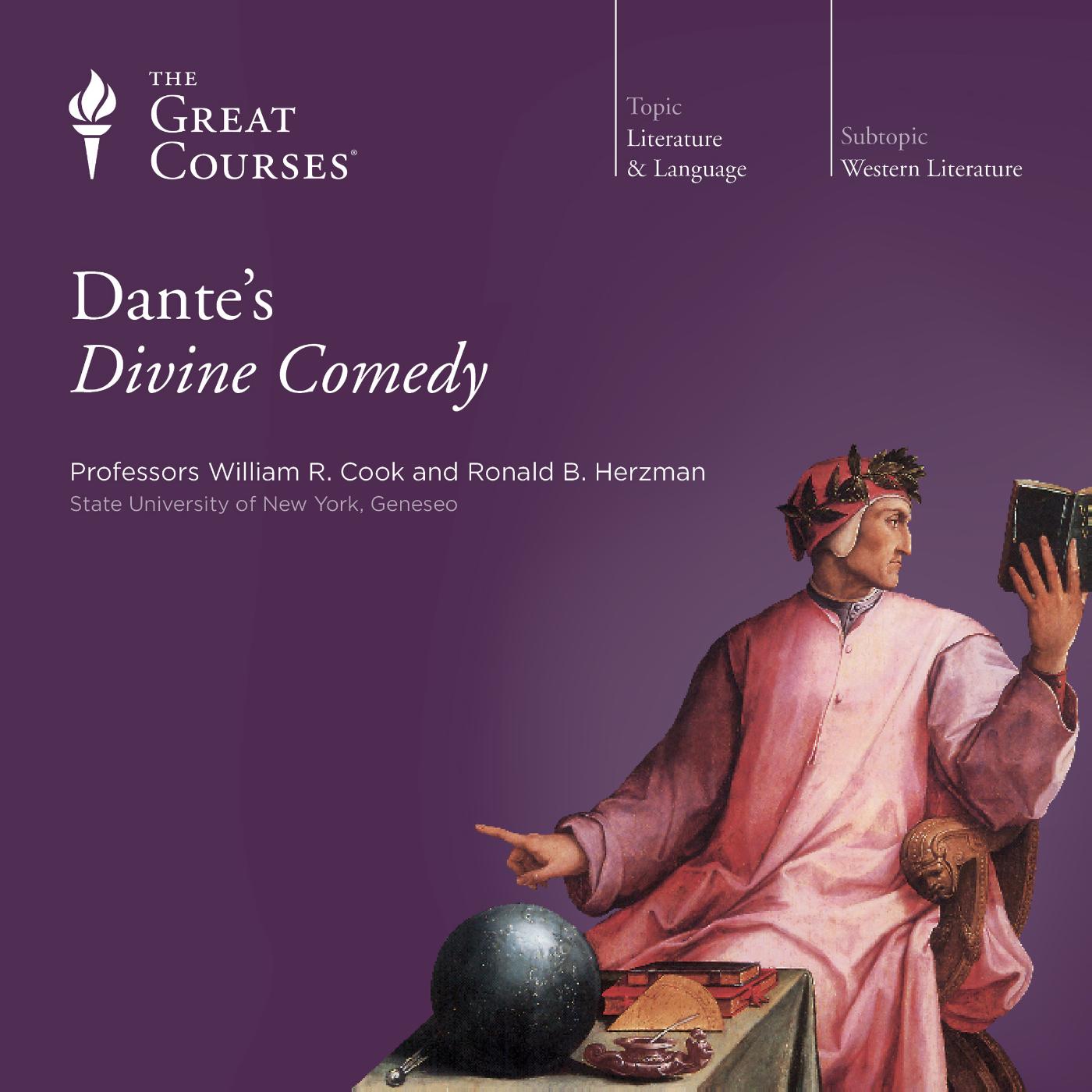 Omslag van Dante's Divine Comedy