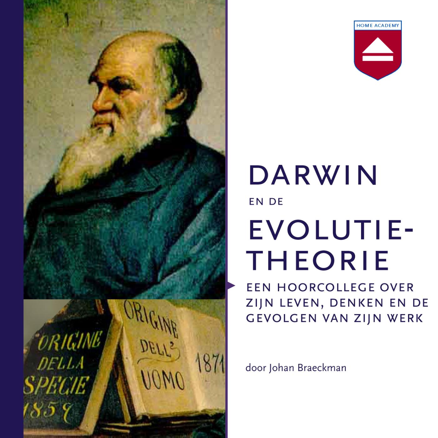 Omslag van Darwin en de evolutietheorie