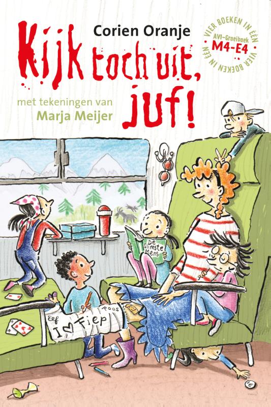 Omslag van Kijk toch uit, juf!