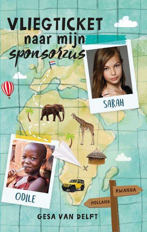 Omslag van Vliegticket naar mijn sponsorzus