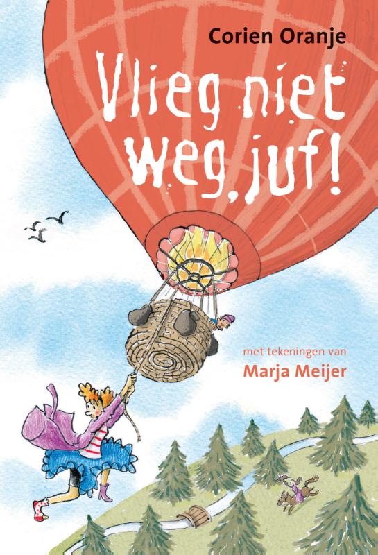 Omslag van Vlieg niet weg, juf!