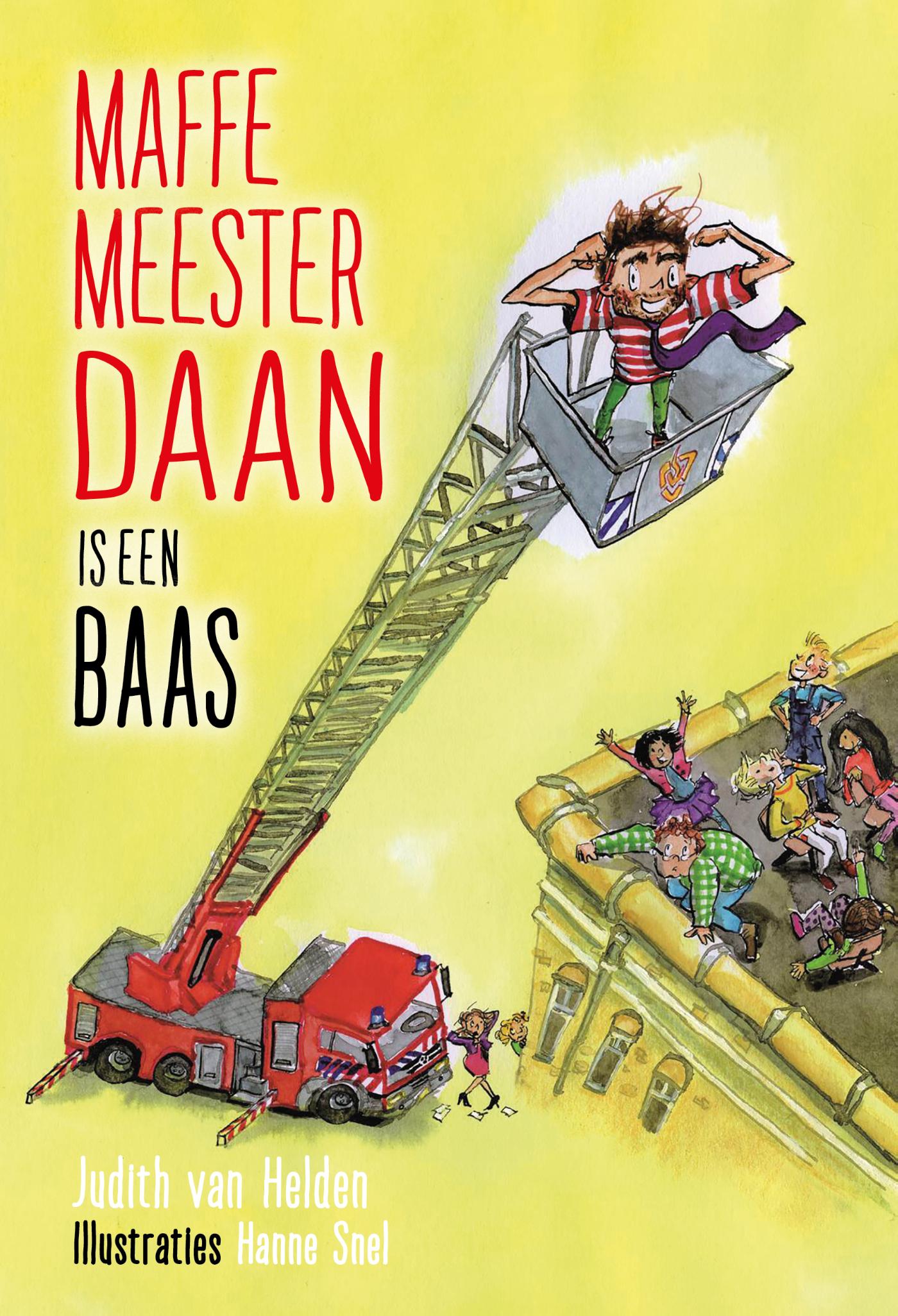 Omslag van Maffe meester Daan is een baas
