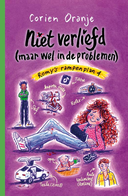 Omslag van Niet verliefd (maar wel in de problemen)