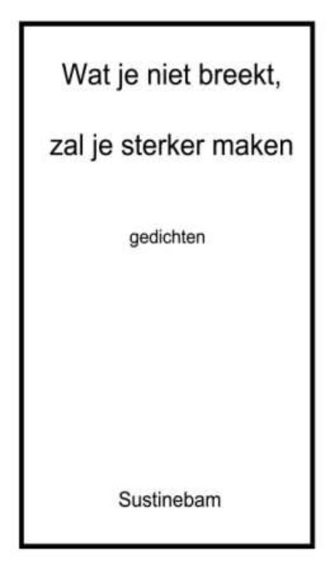 Omslag van Wat je niet breekt, zal je sterker maken