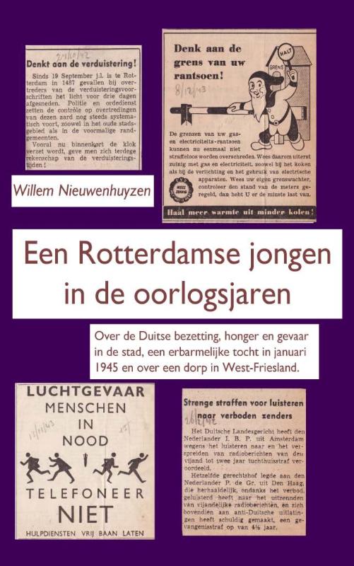 Omslag van Een Rotterdamse jongen in de oorlogsjaren