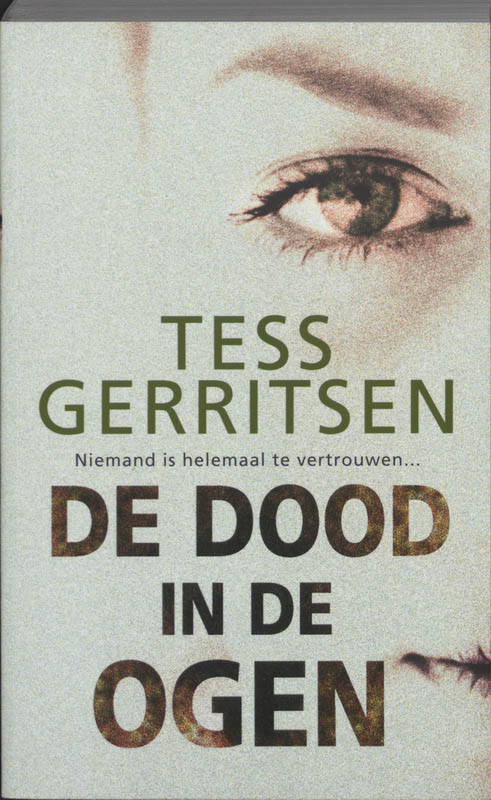Omslag van De dood in de ogen