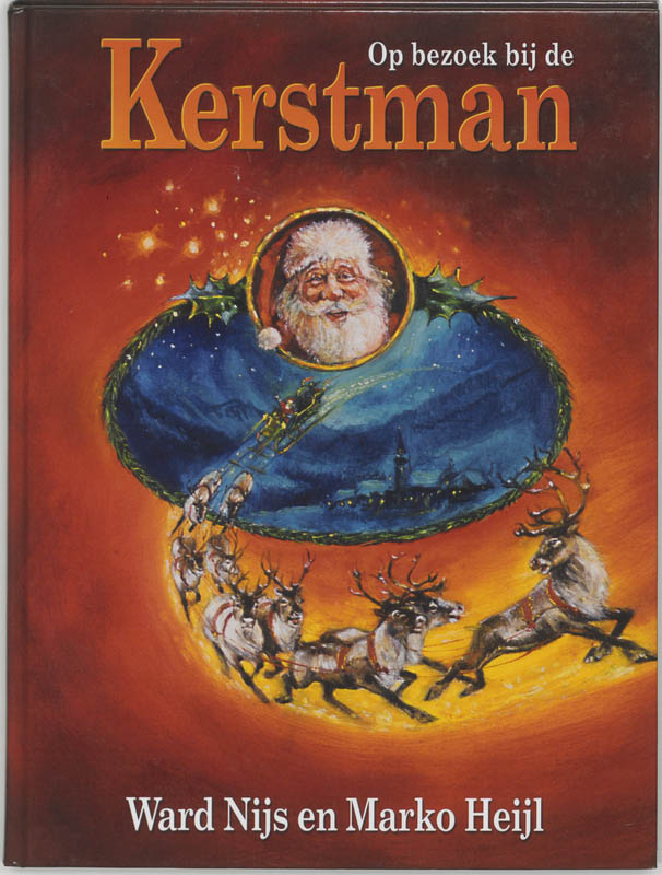 Omslag van Op bezoek bij de Kerstman