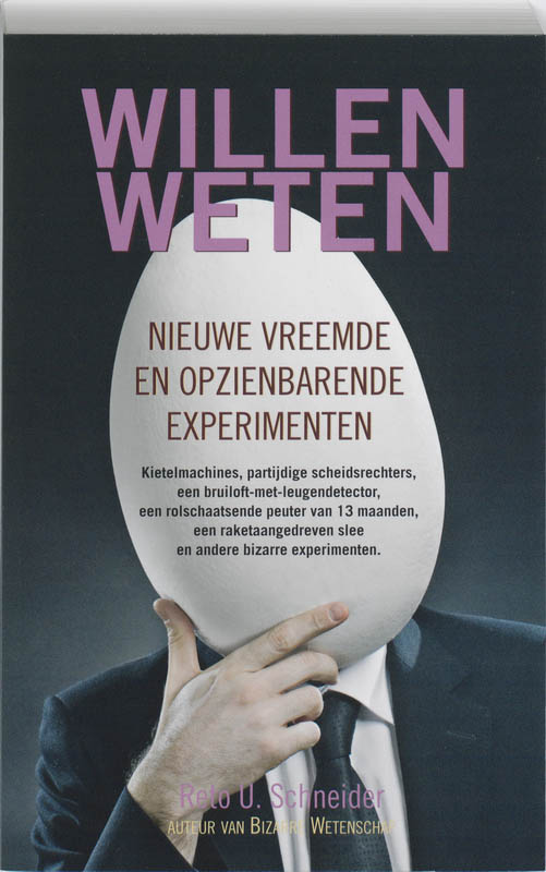 Omslag van Willen weten