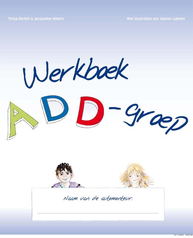 Omslag van Werkboek ADD-groep