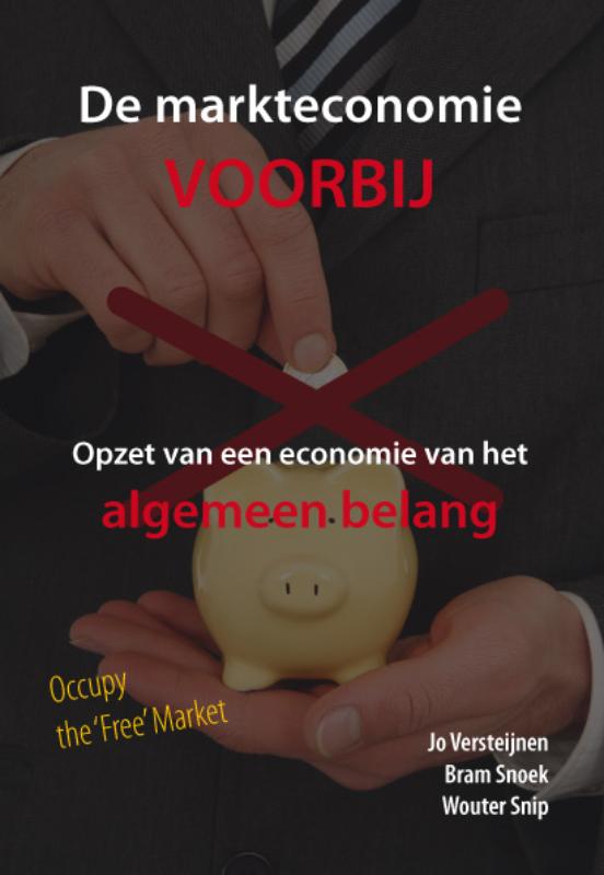 Omslag van De markteconomie voorbij