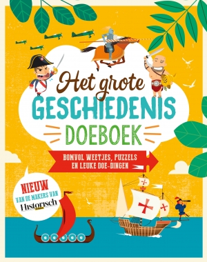 Omslag van Het Grote Geschiedenis doeboek