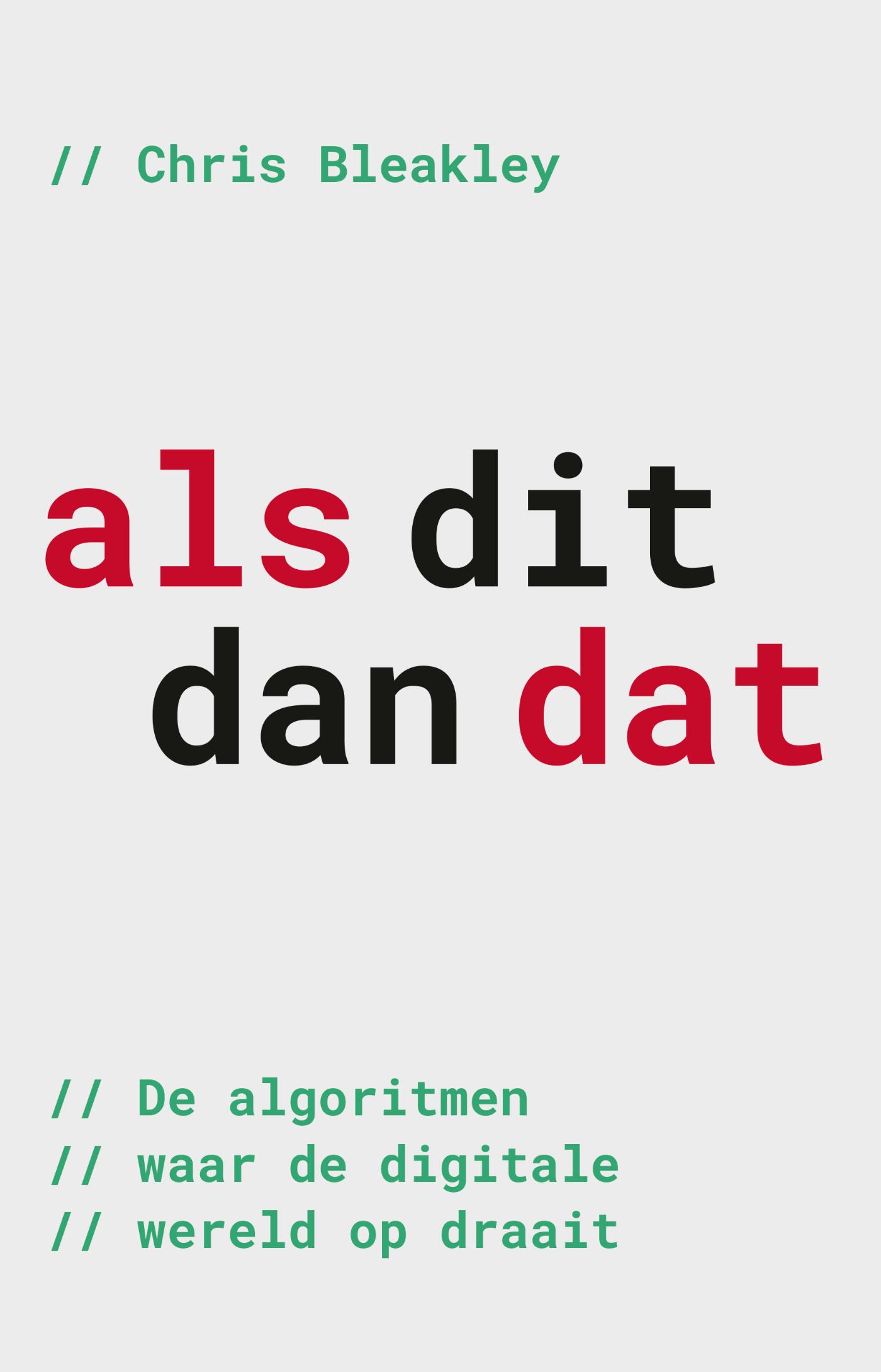 Omslag van Als dit, dan dat
