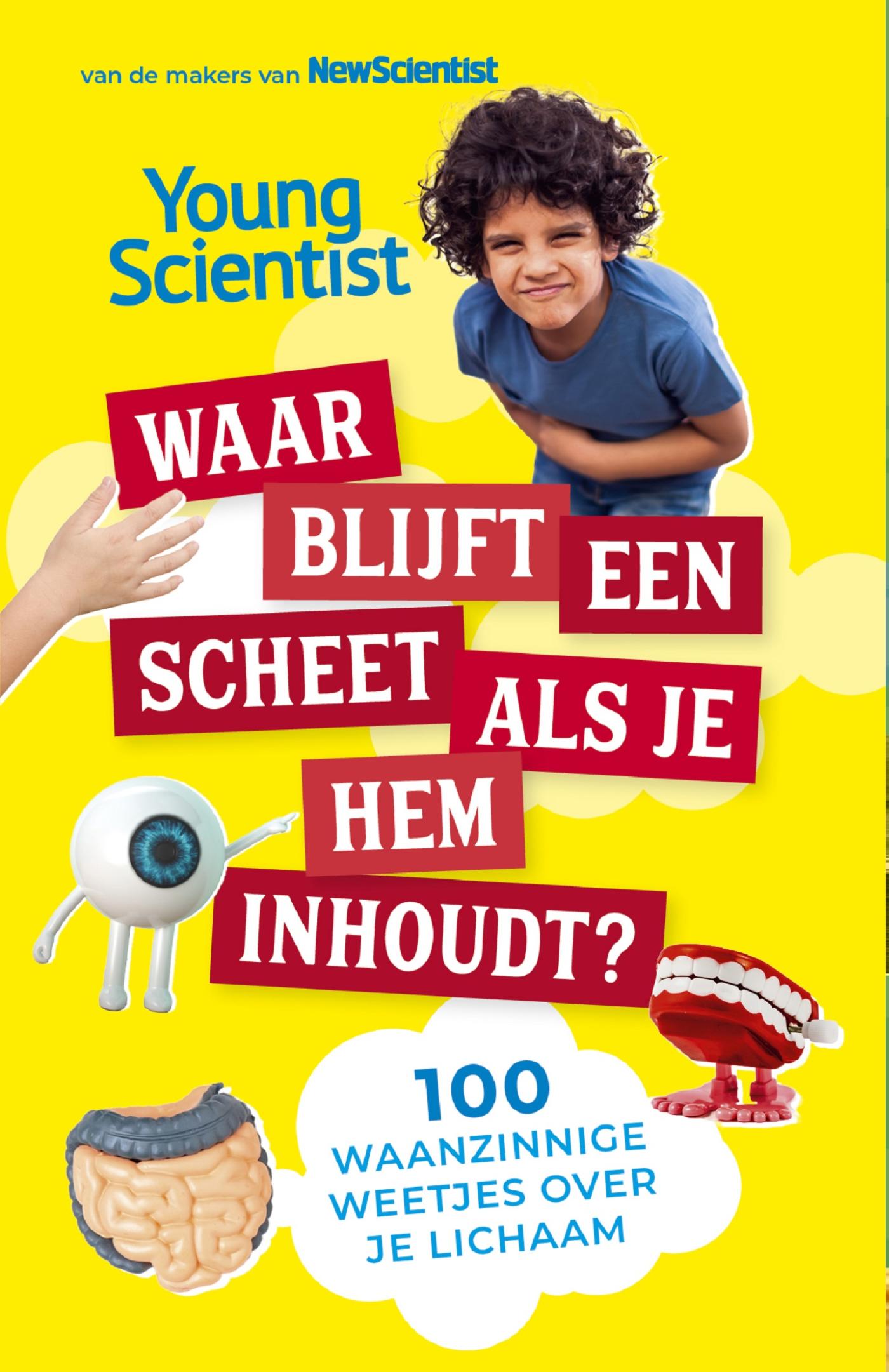 Omslag van Waar blijft een scheet als je hem inhoudt?