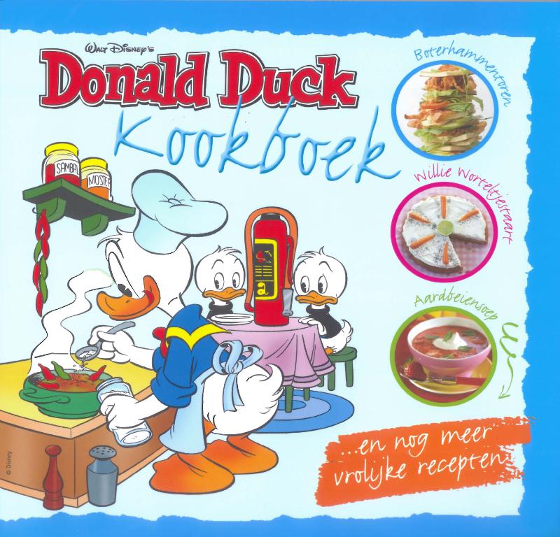 Omslag van Donald Duck kookboek