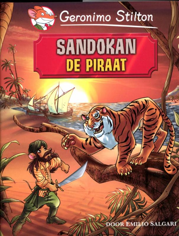 Omslag van Sandokan, de piraat